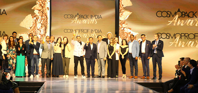 Scopri i vincitori dell'edizione 2023 di Cosmoprof India Awards